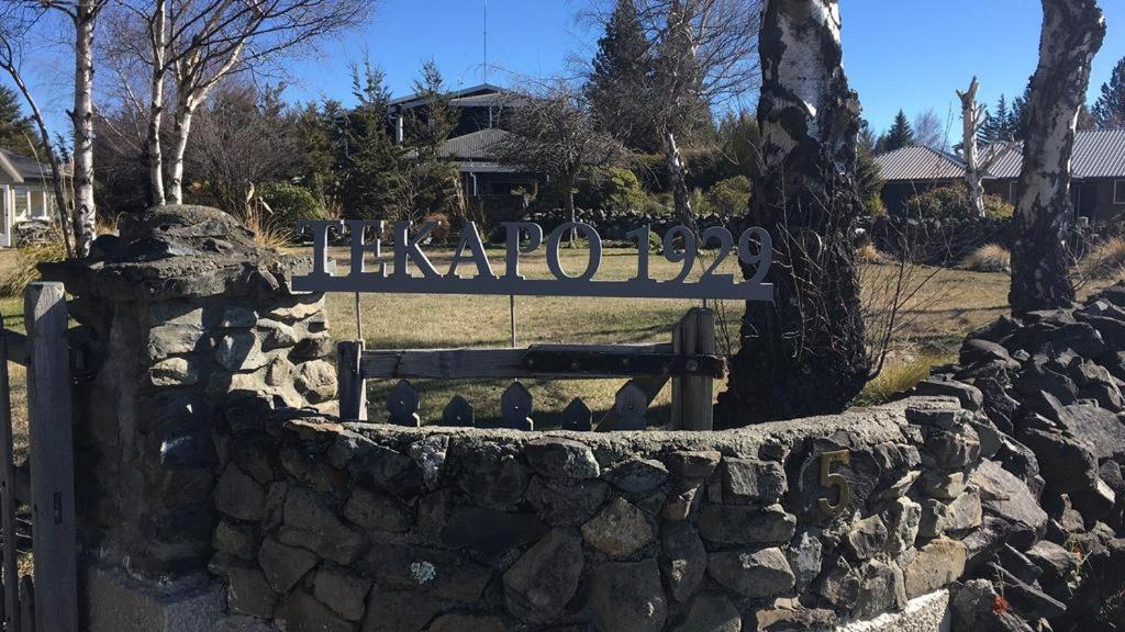 Tekapo1929 Lakefront Villa Lake Tekapo Eksteriør bilde